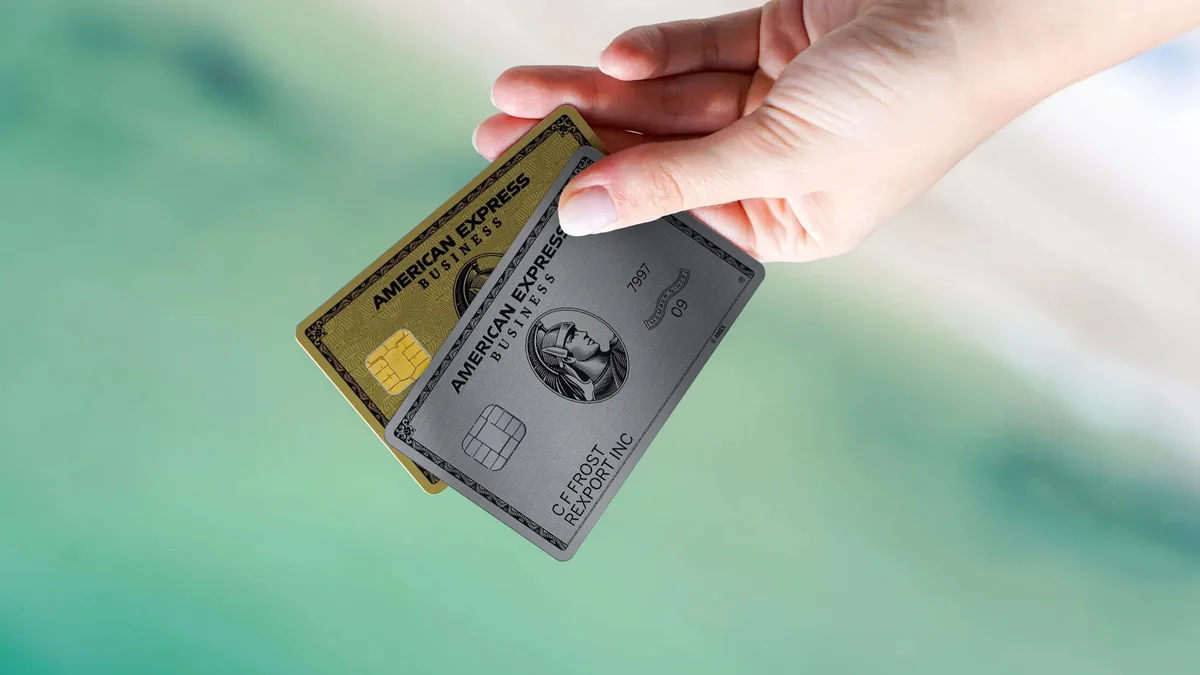 American Express Business Platinum and Gold cards